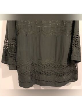 LaBlanca black cut out coverup